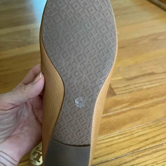 Tory Burch Tan Leather Ballet Flats - Picture 6 of 8